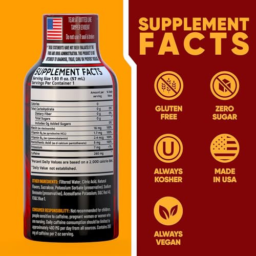 B12 Overload Extra Strength Energy Shot (23.16 Fl Oz)