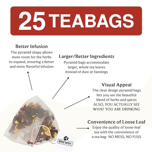 Sour Apple Hibiscus Tea Bags (25 Count)