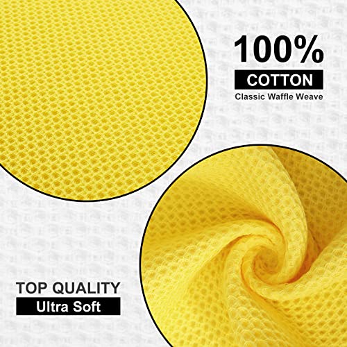 100% Cotton Waffle 6 (6 Count)