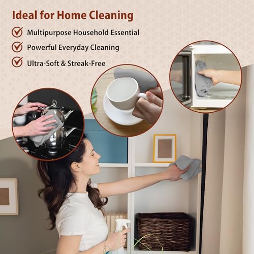 Microfiber Cleaning Cloth Roll (85 Count)