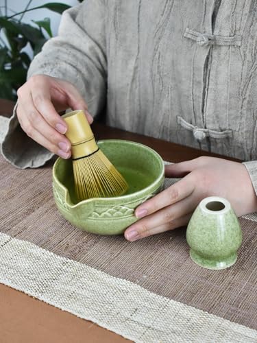 Matcha Tea Set with Pouring Spout