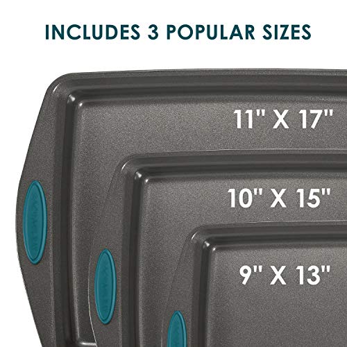 Nonstick Bakeware Cookie Pan Set (3 Count)