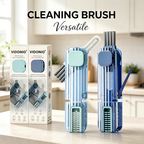 2Pcs 4 in 1 Cup Lid Gap Cleaning Brush Set (2 Count)