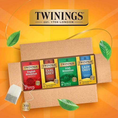 Variety Pack Black Tea Bag Assortment (80 Count)