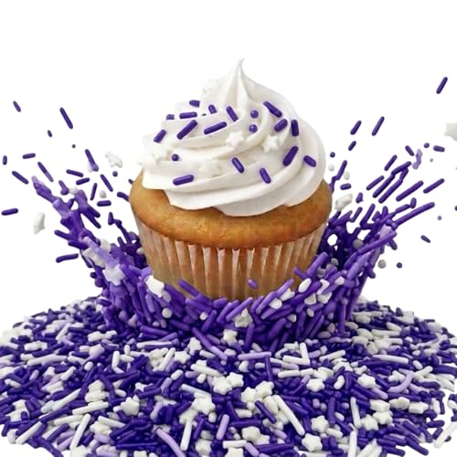 Sprinkles Edible Cake and Cupcake Sprinkles with Assorted Shapes and Sizes for Parties (2.8 Ounce)