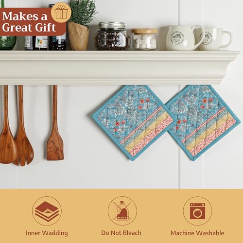 Pot Holders 100% Cotton Potholders (2 Count)