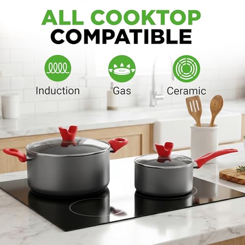 21 Piece Nonstick Cookware Set