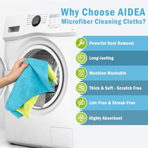 Microfiber Cleaning Cloth (100 Count)