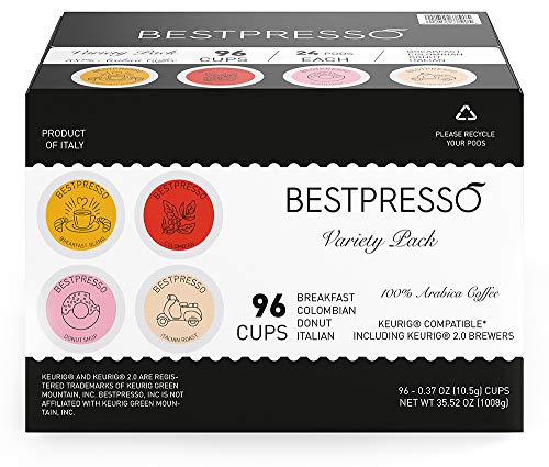 Coffee Variety Pack Single Serve K (96 Count)
