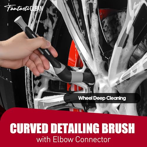 7PCS Wheel Tire Brush Kit for Car Detailing Cleaning
