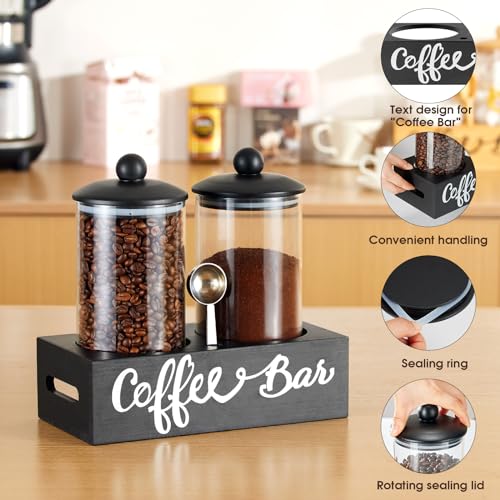 Coffee Container with Shelf