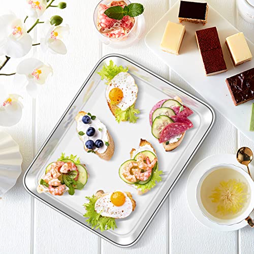 Baking Sheet with Rack Set [2 Sheets + 2 Racks]