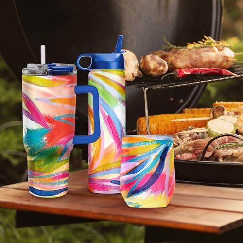 18 8 Stainless Steel Insulated Water Tumbler with Straw