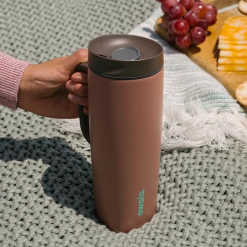 SmoothSip Slider Stainless Steel Insulated Travel Mug with Handle