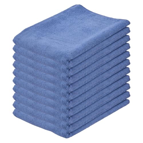Microfiber Squeegee Towel Extra Large Miracle Cloth 20 x 30 Streak Free Microfiber Floor Cloth (10 Count)