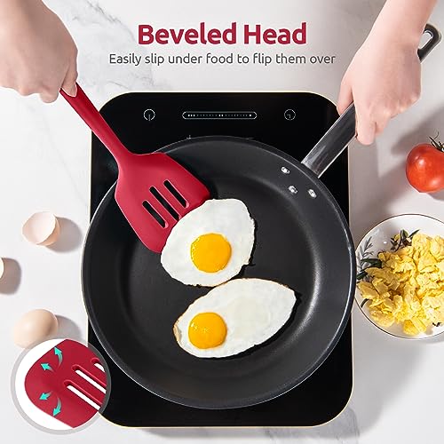 Silicone Turner Spatula Set of 2 (2 Count)