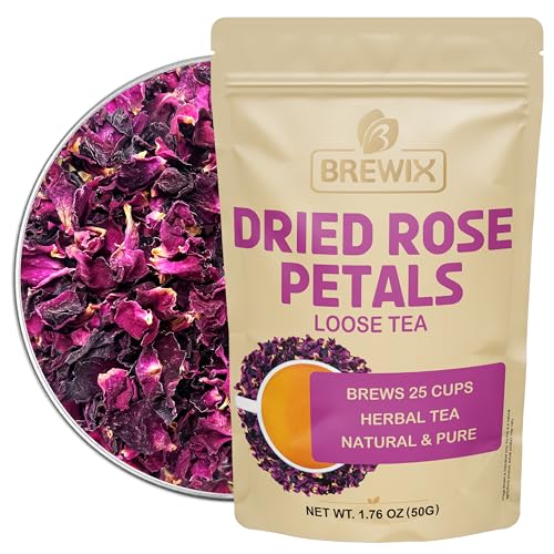 Pure Dried Rose Petals Loose Tea