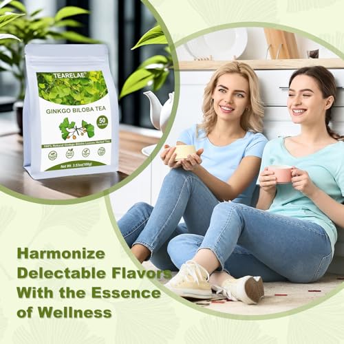 Ginkgo Biloba Tea Bags (50 Count)
