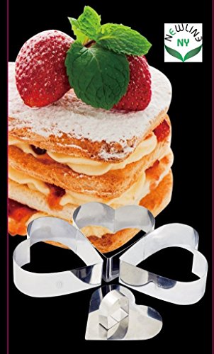 Stainless Steel Dessert Rings (4 Count)
