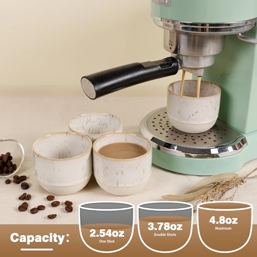 Ceramic Espresso Cups Set of 4 (4 Count)