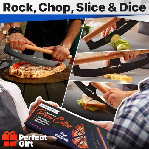 16 Inch Pizza Cutter Rocker Blade