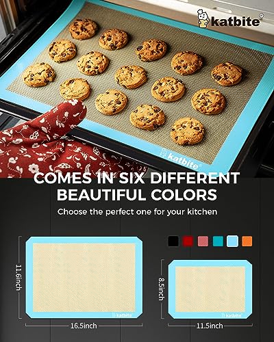 Silicone Baking Mat Set of 3 Light Blue