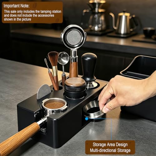 Upgraded Espresso Tamping Station