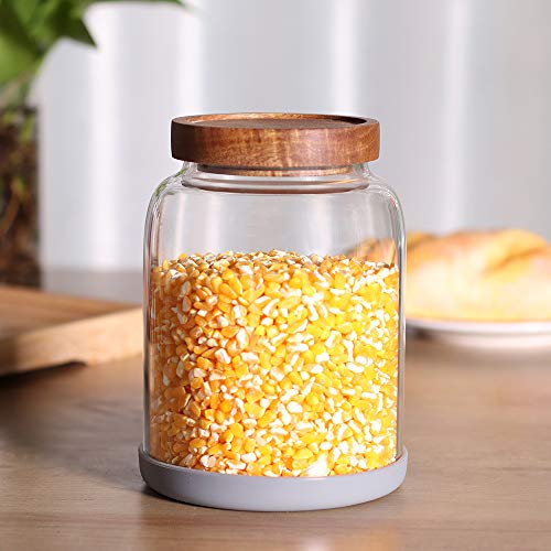 Glass Storage Jars with Airtight Lids