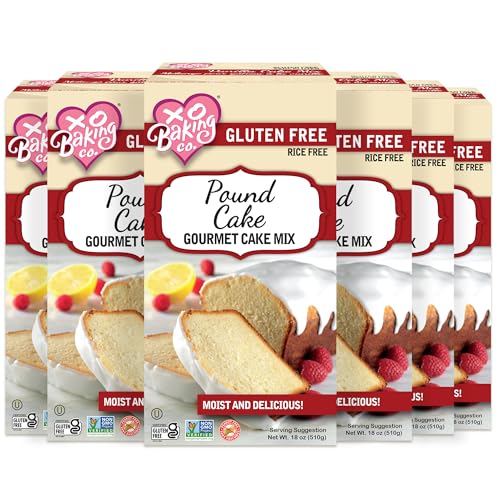 Gluten Free Pound Cake Gourmet Cake Mix; Non (108 Ounce)