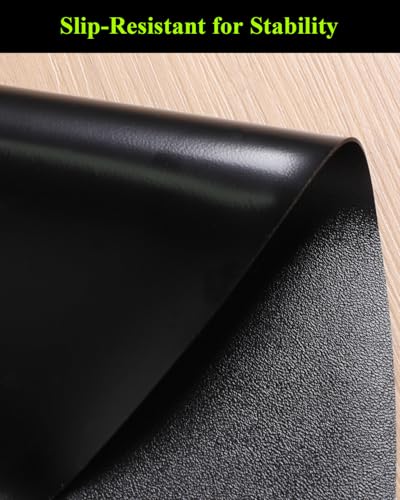 Black Plastic Table Cover Protector