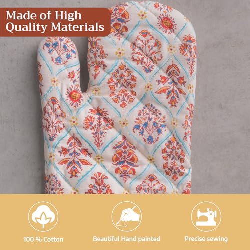 Maison d'Hermine Oven Gloves 100% Cotton Oven Mitt