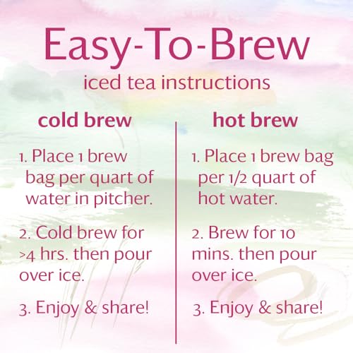 HIBISCUS ORANGE ORGANIC ICED TEA (12 Count)
