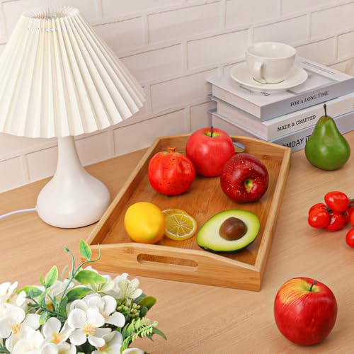 3 PCS Bamboo Serving Tray (3 Count)
