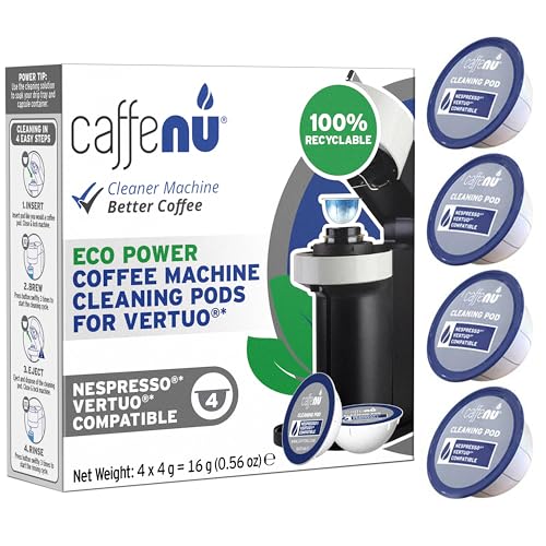 Nespresso Vertuo Compatible Cleaning Pods (4 Count)