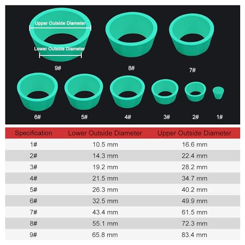 Filter Adapter Cones (9 Count)