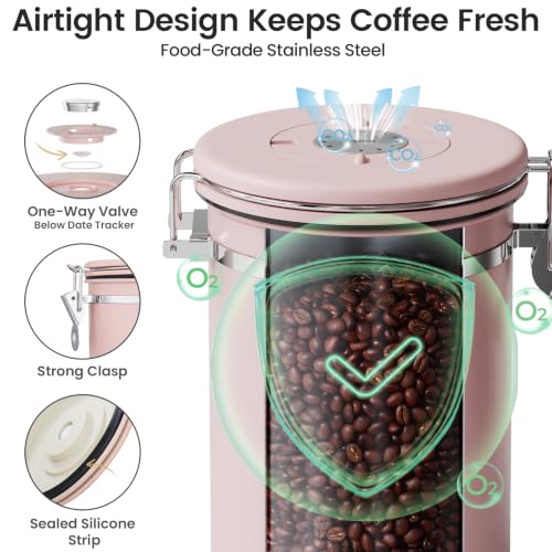 Coffee Canister with Window