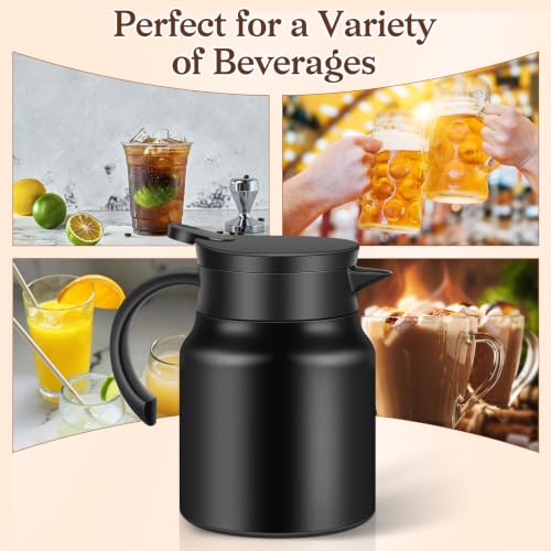 2 PCS 30 OZ Thermal Coffee Carafe (2 Count)