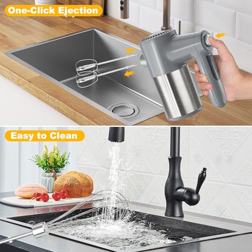 Cordless Electric Hand Mixer (6 Count)