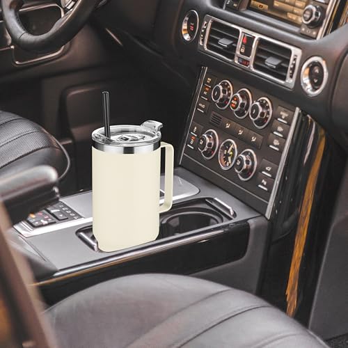 40 oz Stainless Steel Tumbler with Handle
