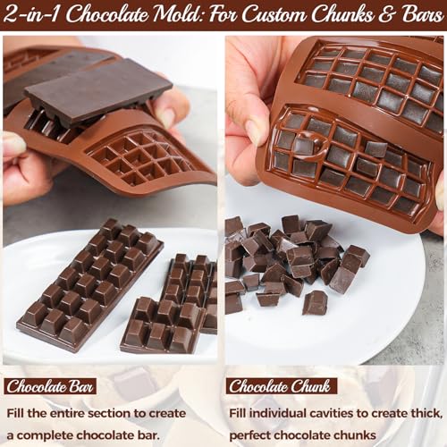 Chocolate Chunk Chips Mold (2 Count)