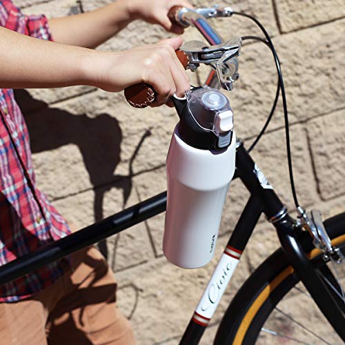 Action Water Bottle Flip Top with Handle