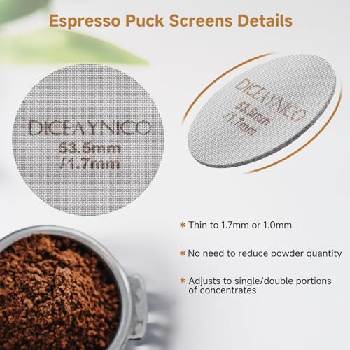 2PCS Espresso Puck Screen (2 Count)