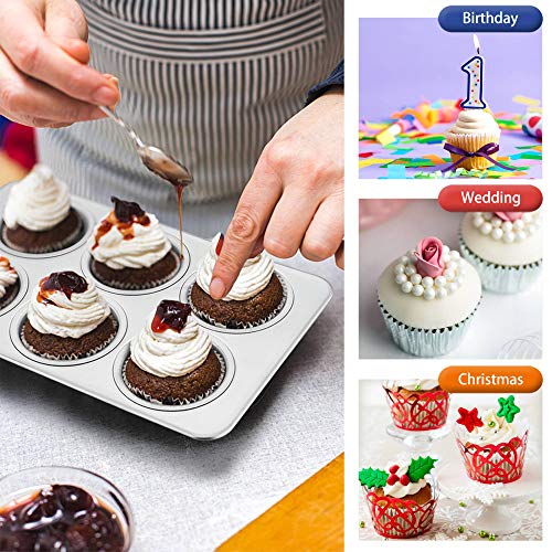 Muffin Pan 6 Cup Muffin Pan for Baking