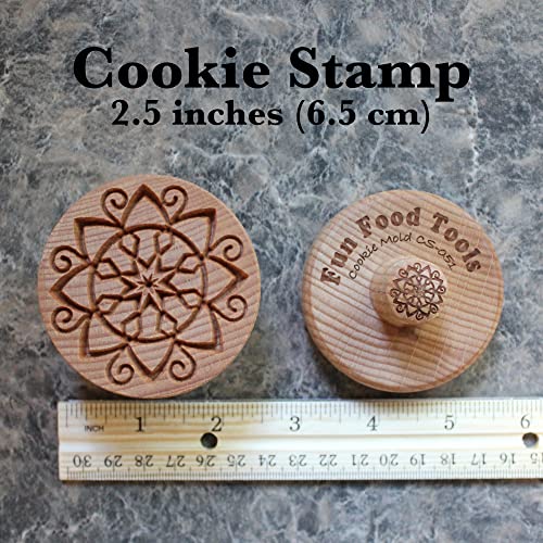 Wood Cookie Stamp
