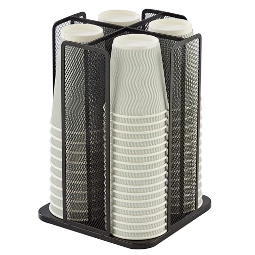 Paper Plastic Cup and Lid Holder Plastic Storage Organizer