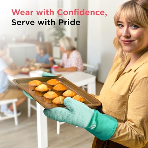 UltraShield Silicone Oven Mitts (2 Count)