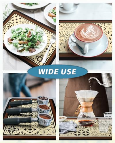 Coffee Mat Hide Stain Rubber Backed Absorbent Dish Drying Mat for Kitchen Counter