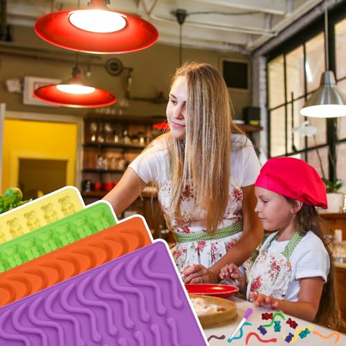 Gummy Bear and Worm Mold Silicone