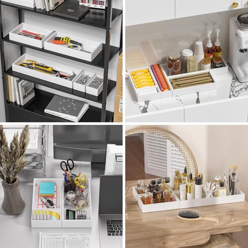 Bamboo Kitchen Drawer Organizer (2 Count)