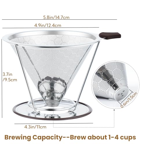 Pour Over Coffee Filter